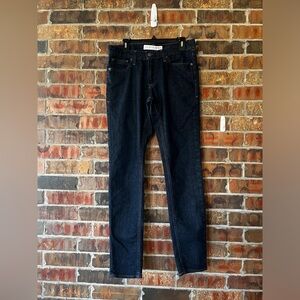 Express Dark Wash Alex Super Skinny Fit Men’s Jeans Size: 32 x 33